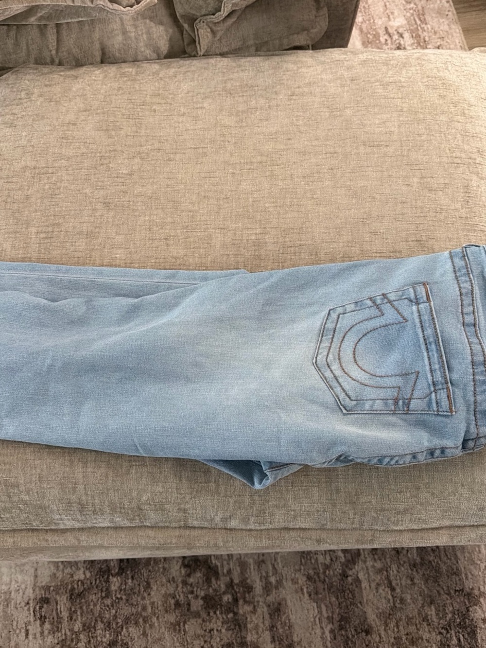 True religion Light Blue Women's Boot Cut Jeans